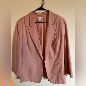 Chico’s pink jacket: size 3x